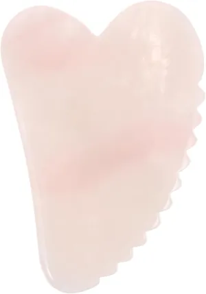 Didiseaon 1pc Crystal Massage Tool Rose Quartz Roller for Face Scrub Exfoliator Board for Beauty