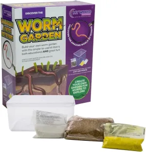 Discover The Wiggly Garden - Build Your Live Garden Kit Educational Nature Exploration Outisde Play