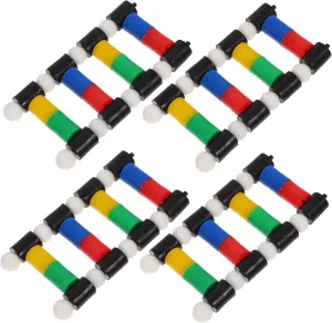 DNA Model Structure Kit Double Helix Display Model for Science Education Sturdy Build for Teaching and Research User Friendly Assembly for All Ages