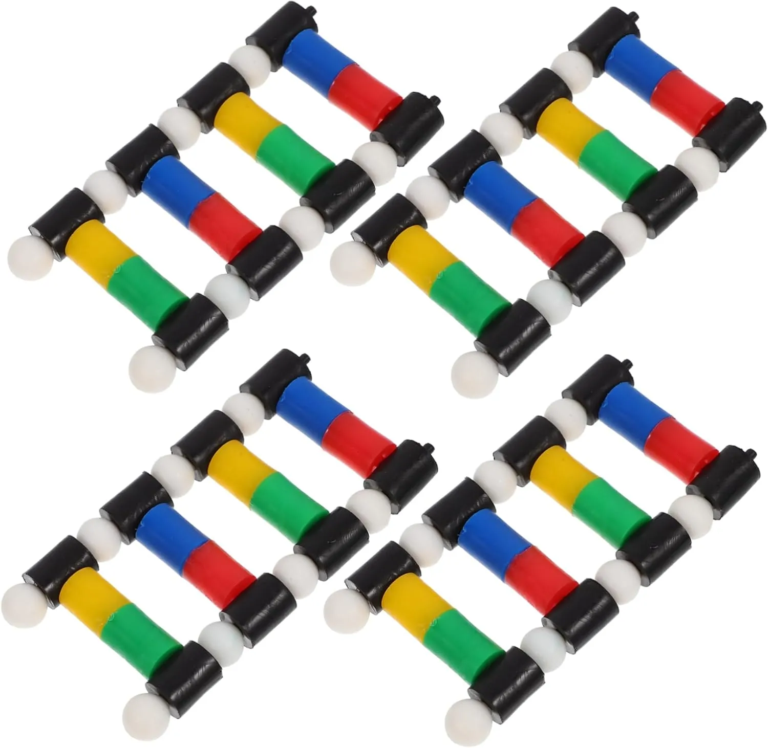 DNA Model Structure Kit Double Helix Display Model for Science Education Sturdy Build for Teaching and Research User Friendly Assembly for All Ages
