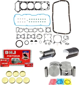 DNJ EK613 Engine Rebuild Kit for 1996-1997 Nissan Pickup 2.4L L4 12V SOHC 2389cc