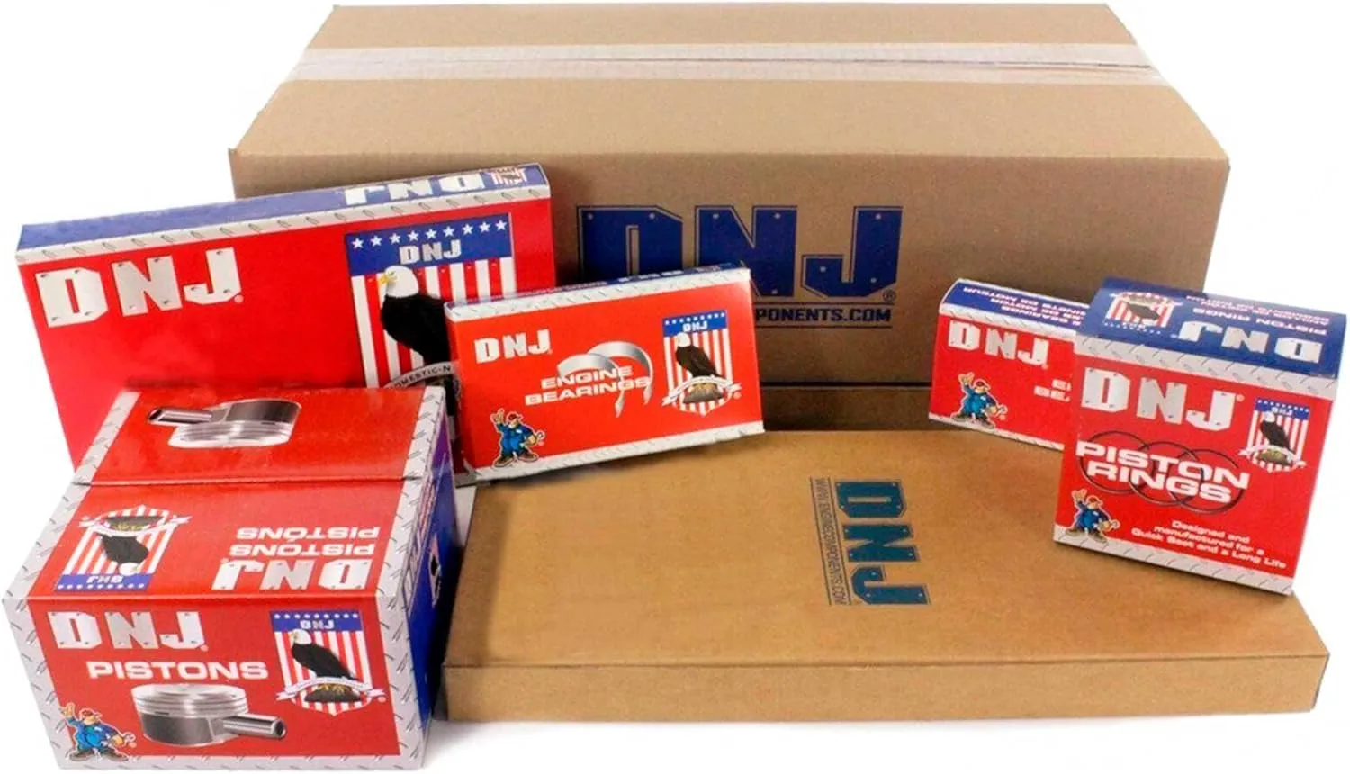 DNJ EK616CM Master Engine Rebuild Kit for 1994-1995 Nissan D21 Pathfinder Pickup 3.0L V6 12V SOHC 2960cc