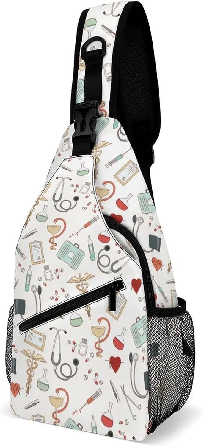Doctor Nurse A Spacious And Large Capacity Portable Adjustable Chest Bag