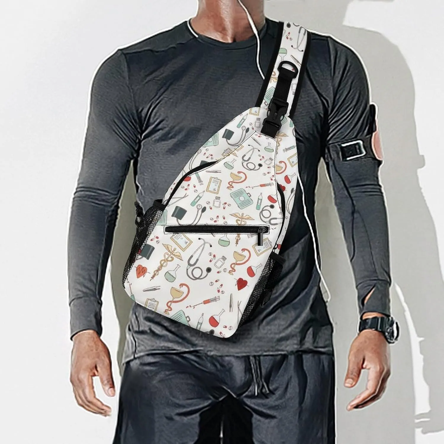 Doctor Nurse A Spacious And Large Capacity Portable Adjustable Chest Bag