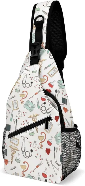Doctor Nurse A Spacious And Large Capacity Portable Adjustable Chest Bag