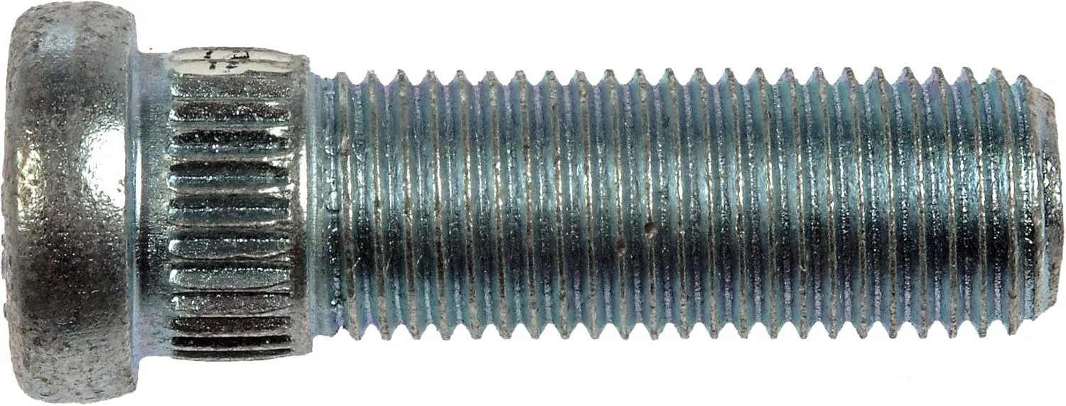 Dorman 610-327 Front M14-1.50 Serrated Wheel Stud - 16.00mm Knurl, 45.5mm Length Compatible with Select Cadillac/Chevrolet/GMC Models, 10 Pack