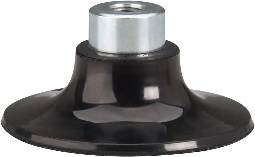 Dynabrade (51347) 3" (76 mm) Diameter Locking-Type Disc Pad by Dynabrade - Medium Density - 20,000 MOS RPM - 3/8"-24 Female Thread - Quick Disc Locking Technology