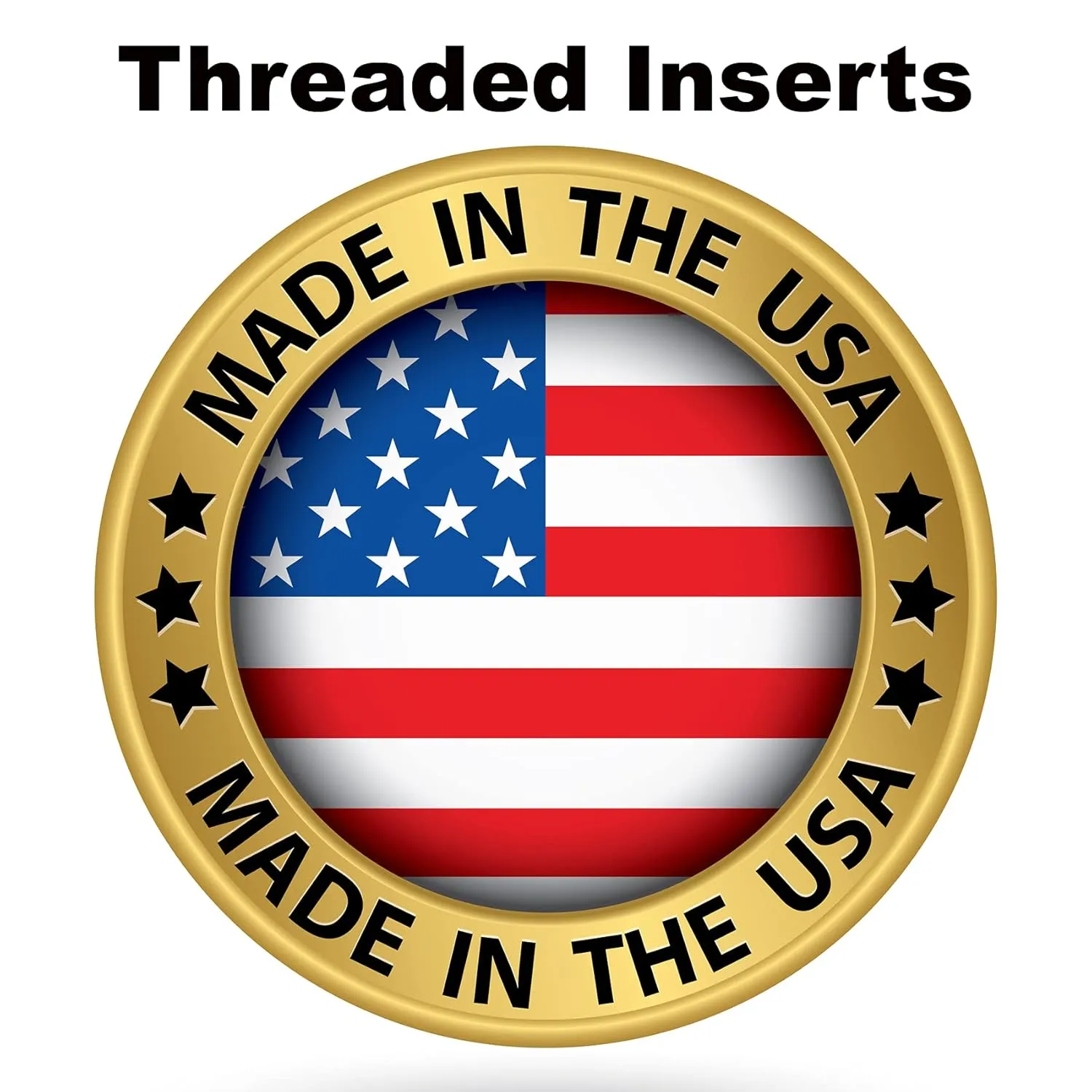 E-Z LOK EZ-329-4 Threaded Inserts for Metal, 1/4-20 Installation Kit, Steel, Black Oxide