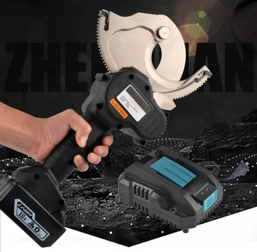 Electric Cable Cutter - Heavy Duty Automatic Wire Cutting Tool