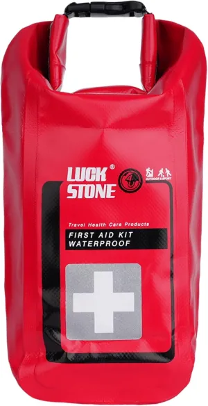 Emergency Kit Boating Waterproof with Top Roll Kit, Buckles Camping Beach Swimming Rafting Red Fishing Boating Kayaking