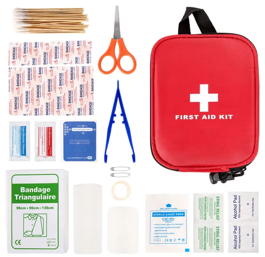 Emergency Portable Deftage First Aid Kit 100 Piece