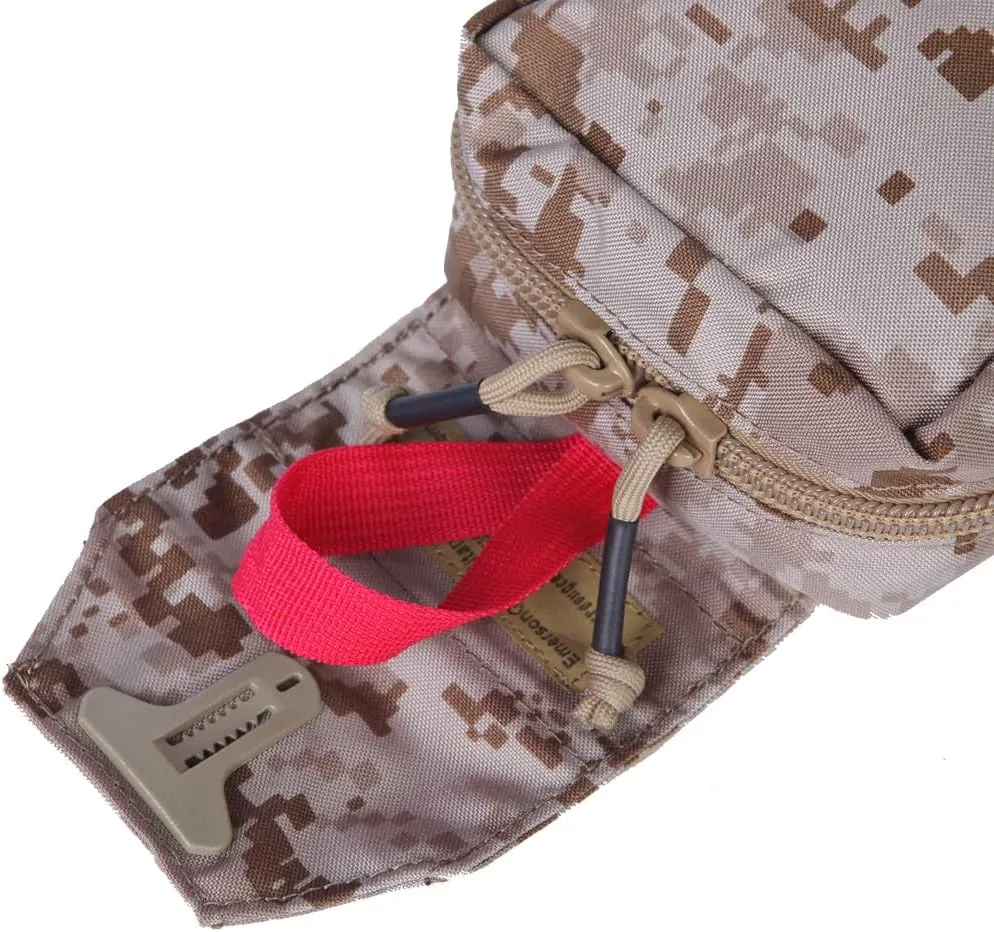 EMERSONGEAR Military First Aid Kit Tactical Medical Pouch,Trauma Pouch Molle Quick Release Design