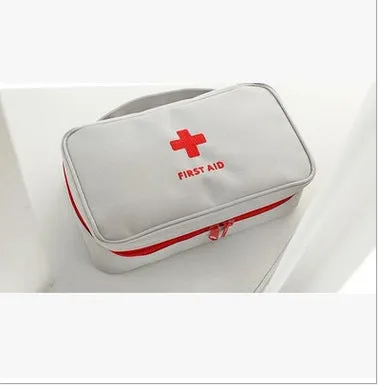 Empty Large First Aid Kit Medicines Outdoor Camping
