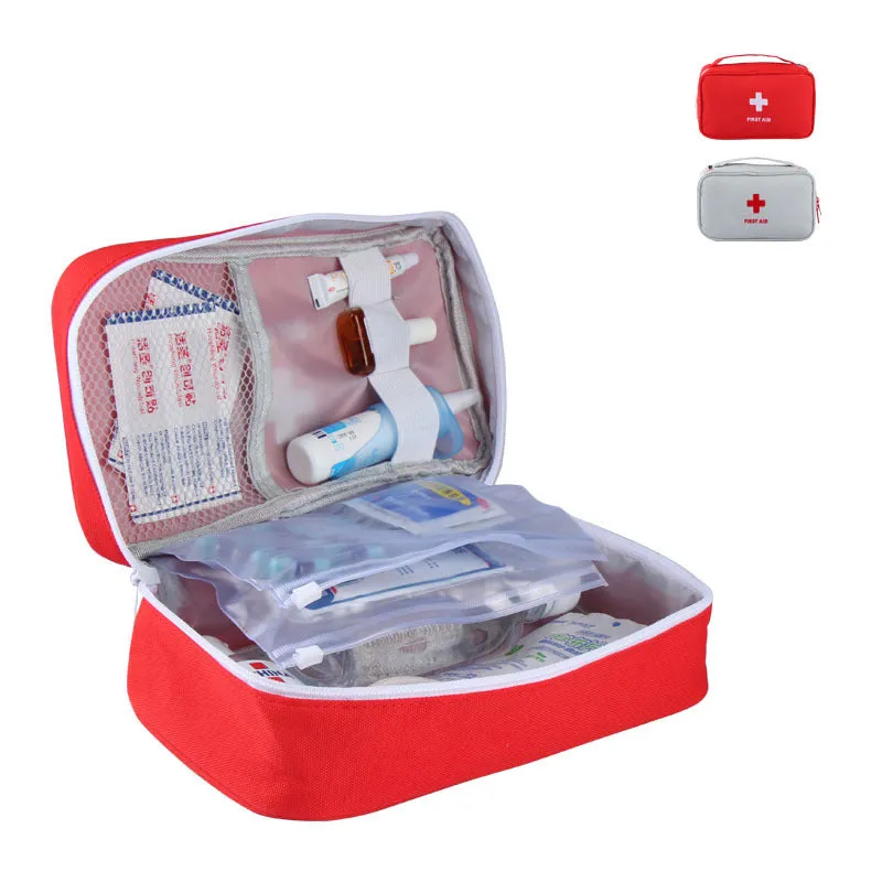 Empty Large First Aid Kit Medicines Outdoor Camping