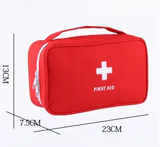 Empty Large First Aid Kit Medicines Outdoor Camping