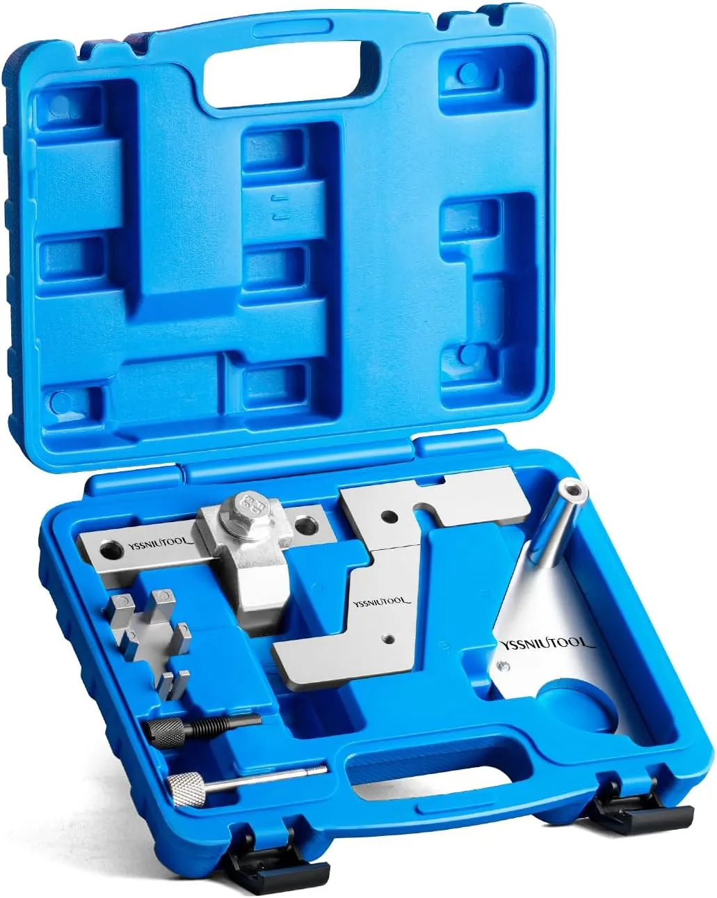 Engine Camshaft Timing Tool Kit, Compatible with Jaguar Land Rover Evoque Ford Edge Escape Volvo Mondeo 2.0T Mustang 2.3T, Replace 303-1595 303-1600 303-1594