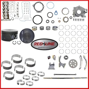 Enginetech Engine Rebuild Overhaul Kit FITS: 2007-2012 GMC Chevrolet Hummer Colorado Canyon 3.7L 223 DOHC L5 20V VIN E