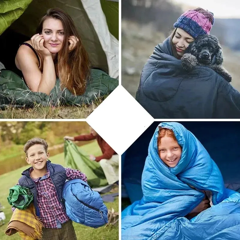 Envelope Backpacking Sleeping Bag - Perfect for Winter Camping