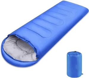 Envelope Sleeping Bag Outdoor Wild Camping Sleeping Bag Thickened Adult Hollow Cotton Winter Resistant Sleeping Bag