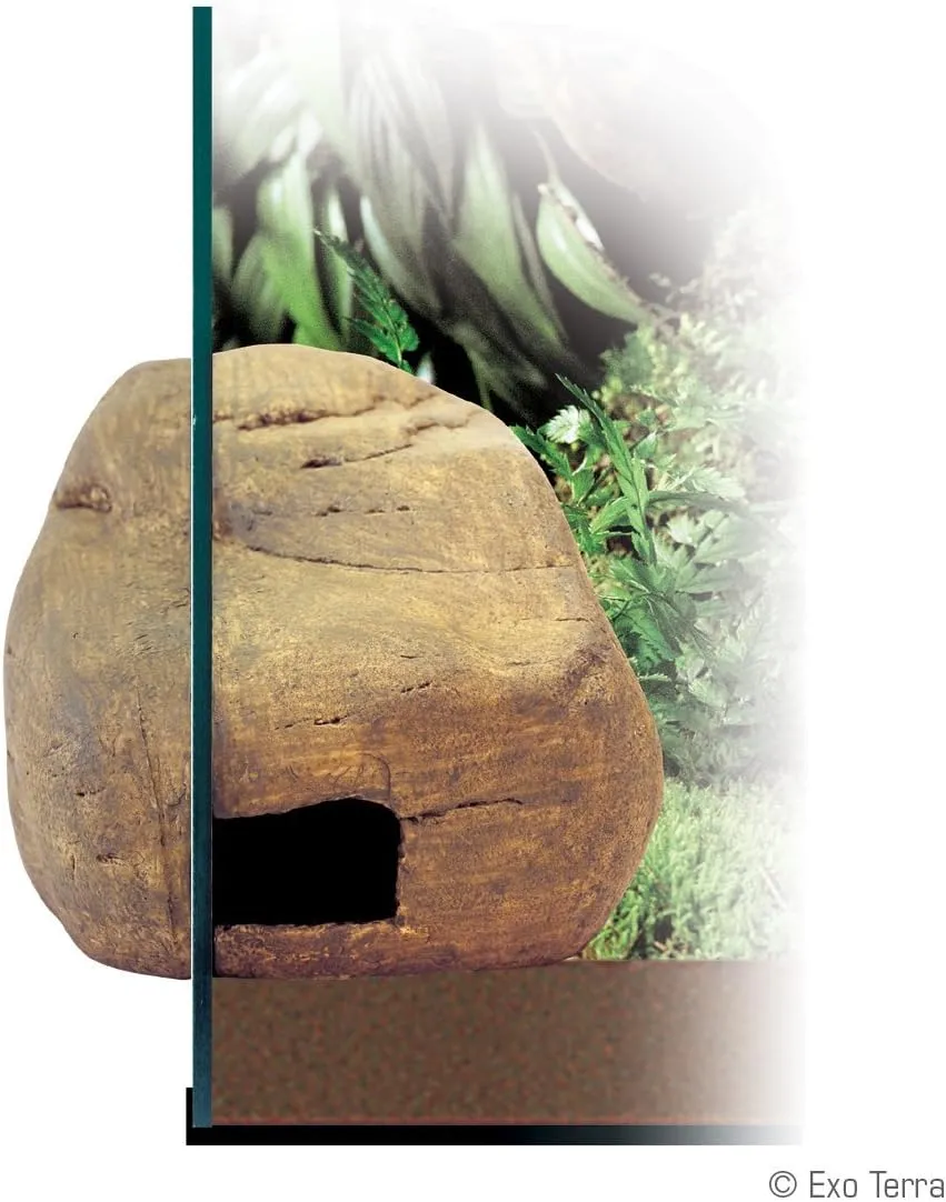 Exo Terra Reptile Den, Hideout Tunnel System for Terrariums, Medium, PT2862