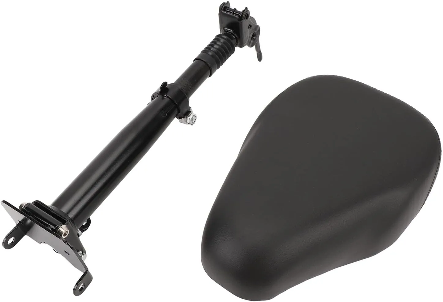 Fabater Electric Scooter Seat Saddle for M4, 40‑55cm Height Adjustable Comfortable Shock Absorbing Seat Saddle with Aluminum Alloy Pole, Electric Scooter Seat Saddle Replacement