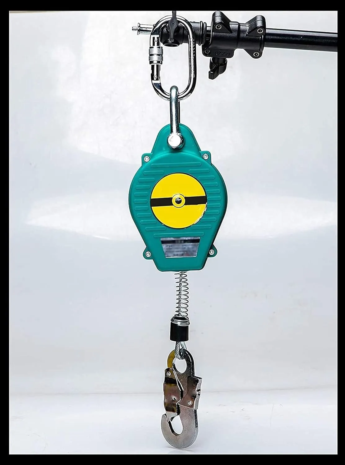Fall Protection Self Retracting Lifeline Safety Device, Cable Safety Retractable Lanyard for Rock Climbing, Construction, and High-Altitude Work, 330 Lb Capacity, 5M(5M)