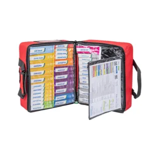 Fast Aid Misc First Aid Kit, Easyrefill, Soft Pack - RED