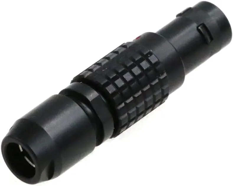FGG 0B 4Pin Push Pull Circular Connector Plug for Zacuto Kameleon EVF LBUS FIZ MDR Wireless Focus