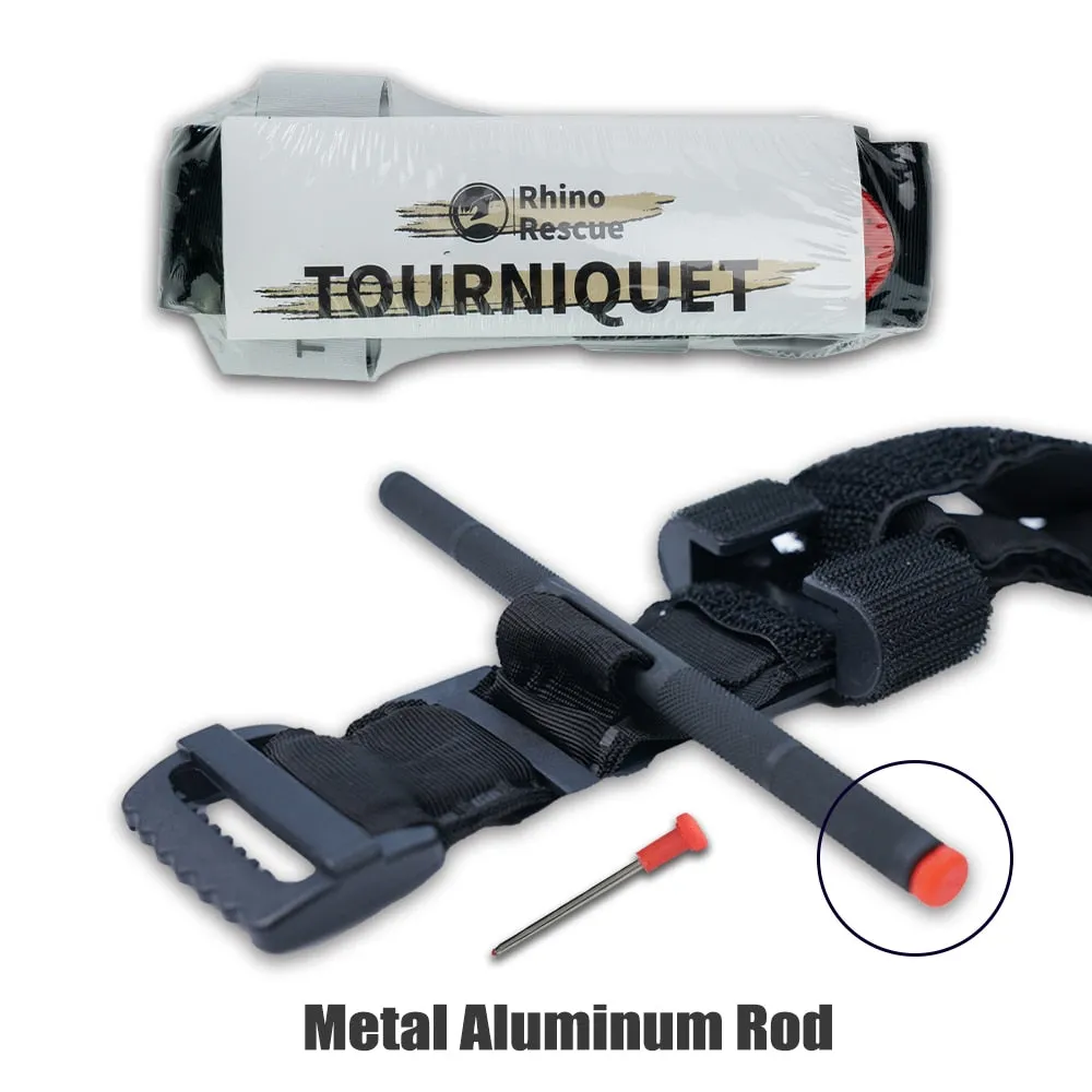 First Aid Kit 10pcs (Military Emergency IFAK  Trauma Kit with Aluminium Tourniquet)