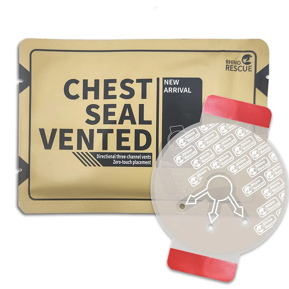 First Aid Kit 10pcs (Military Emergency IFAK  Trauma Kit with Aluminium Tourniquet)