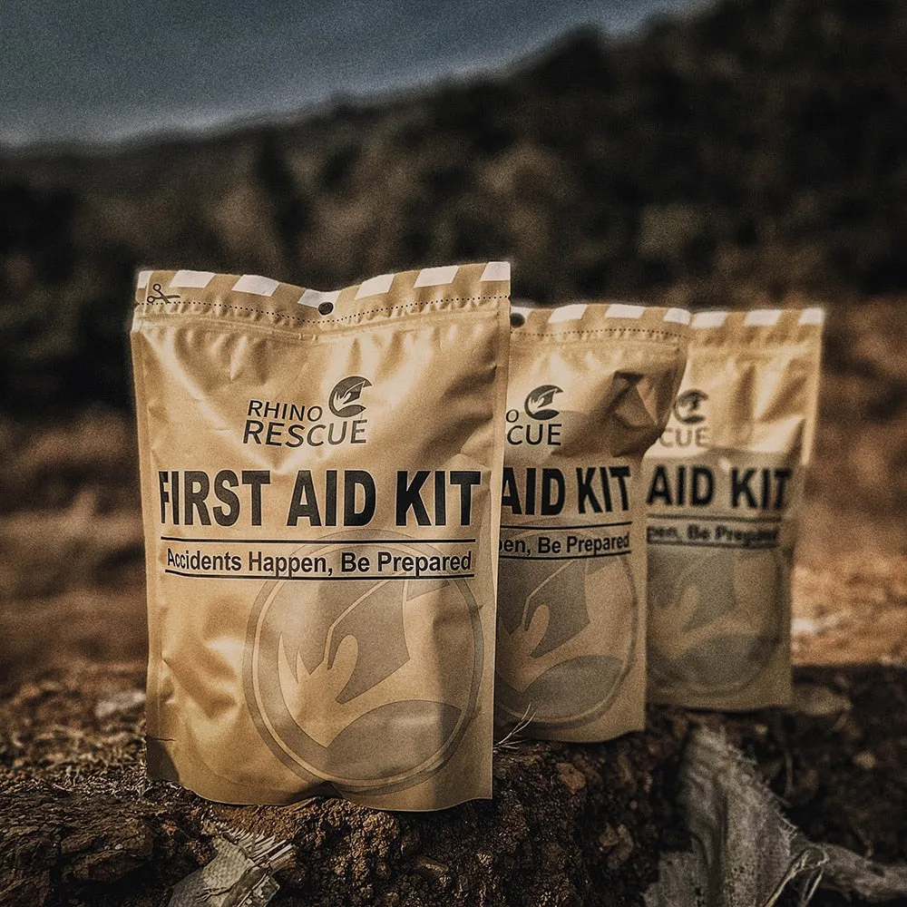 First Aid Kit 10pcs (Military Emergency IFAK  Trauma Kit with Aluminium Tourniquet)