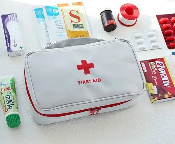 First Aid Kits Empty Large Portable Outdoor Survival Disaster Earthquake Emergency Bags Big Capacity Home/Car Medical Package