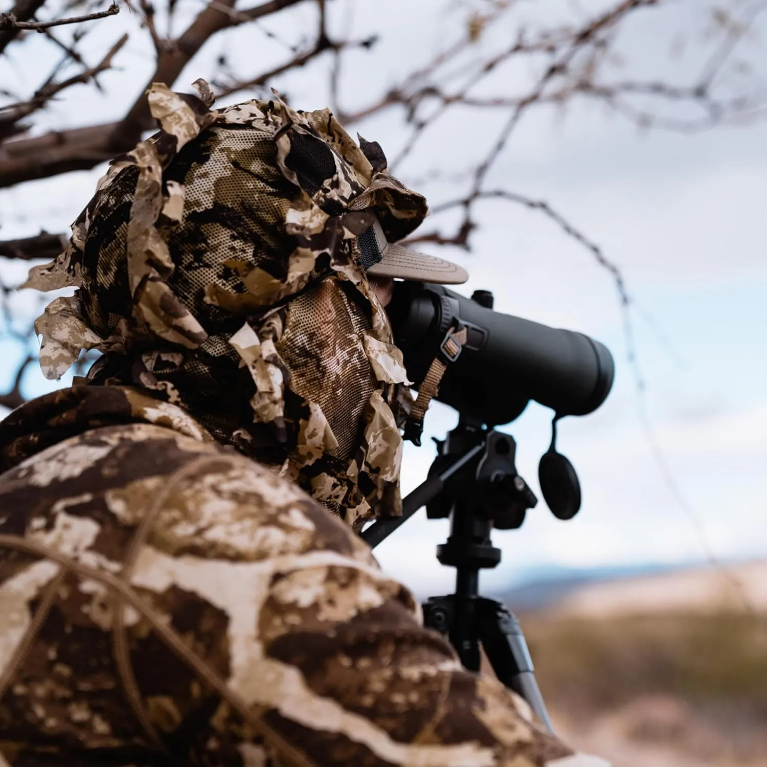 First Lite Phantom 3D Balaclava - Ultralight Mesh Camo Hunting Face Mask