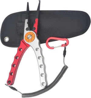 Fishing Pliers for Anglers Campers Cutting Line Hook Removal Outdoor Tool Multiple Use None Lock Stylish Finish