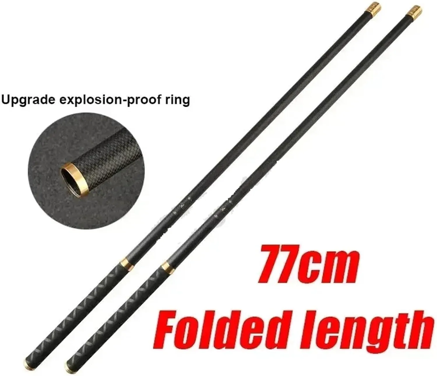 Fishing Rod Telescopic Stream Rod 4.5M/5.4M/6.30M/7.2M/8M/9M/10M Carbon Reservoir Pond Fishing Rod Super Light Hard Fiber Hand Fishing Pole