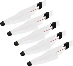 Fishing Rod Tip, 5Pcs Plastic Telescopic Fishing Rod Tip Cover Fishing Pole Tip Protector Fishing Pole Tip Top Hats Protector Case for Sea Fishing Rods Accessories(Type 1#)