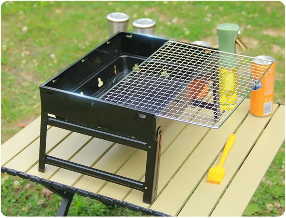Folding Barbecue Stove Smokeless Home Charcoal Barbecue Rack Outdoor Oven Barbecue Tools