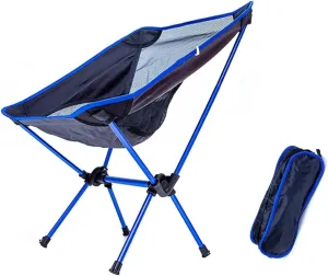 Folding Lawn Chair Outdoor Leisure Beach Chair Rest Lunch Break Seat Portable Folding Mesh Chair Folding Backpacking Chair for Camping Folding Chair