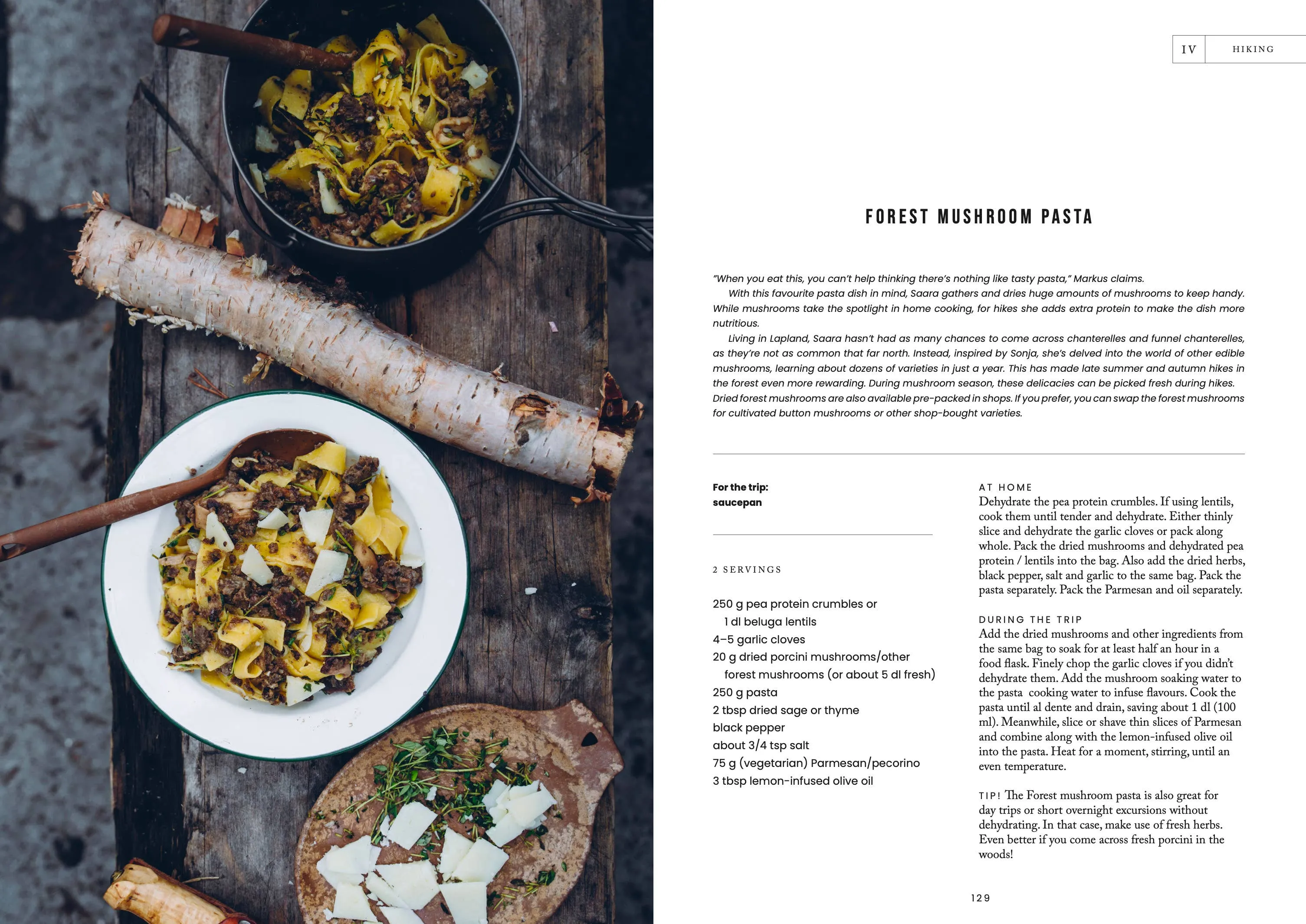 Food Over the Campfire – Recipes for Day Hikes & Wilderness