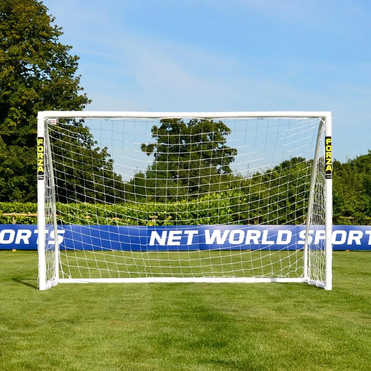 FORZA Match Soccer Goals [6 Sizes] | Ultra-Durable uPVC Weatherproof Backyard Soccer Goal | Quick & Easy Assembly – Optional Target Sheet Upgrade