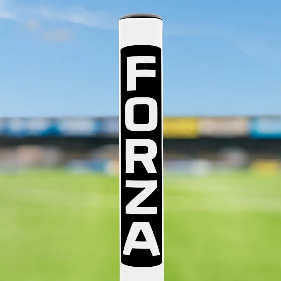 FORZA Telescopic Slalom Training Poles [Pack of 8] | Adjustable, Shatterproof PVC Poles for Agility and Speed Training | Multi-Sport Use | 8 Bold Colors