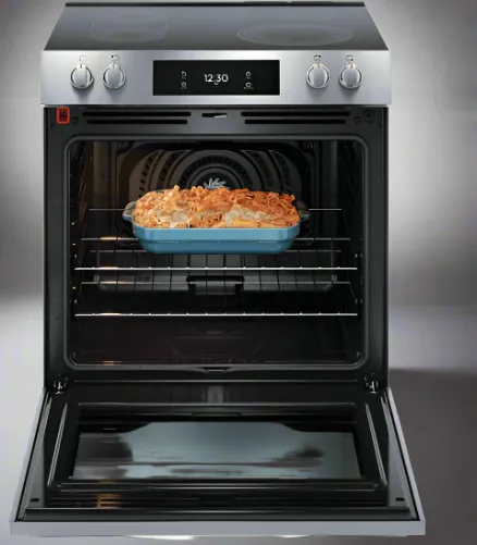 Frigidaire Gallery GCFE306CBF Range, Electric, 30 inch Exterior Width, 5 Burners, 6.2 cu. ft. Capacity, Stainless Steel Steam Cooking,