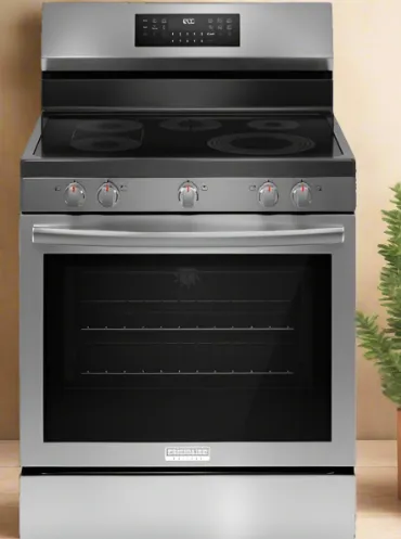Frigidaire Gallery GCRE306CBF Range, Electric, 30" Exterior Width, Convection, 5 Burners, 5.3 cu. ft. Capacity, Stainless Steel