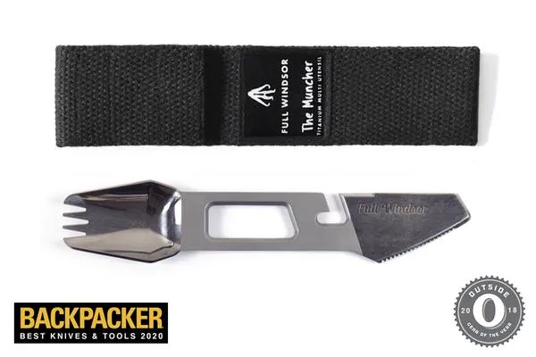 Full Windsor Muncher Multi-Tool Utensil - Titanium