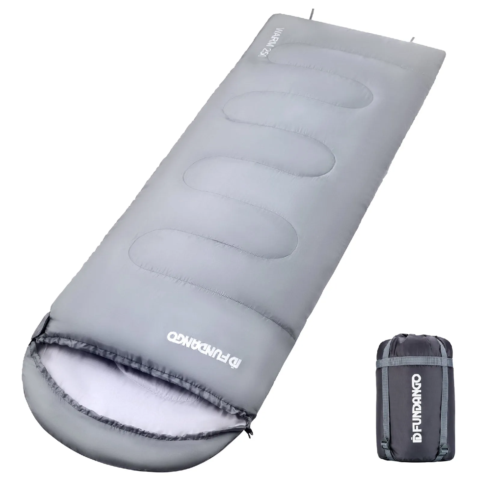 FUNDANGO WARM 250 Sleeping Bag-Envelope With Hood