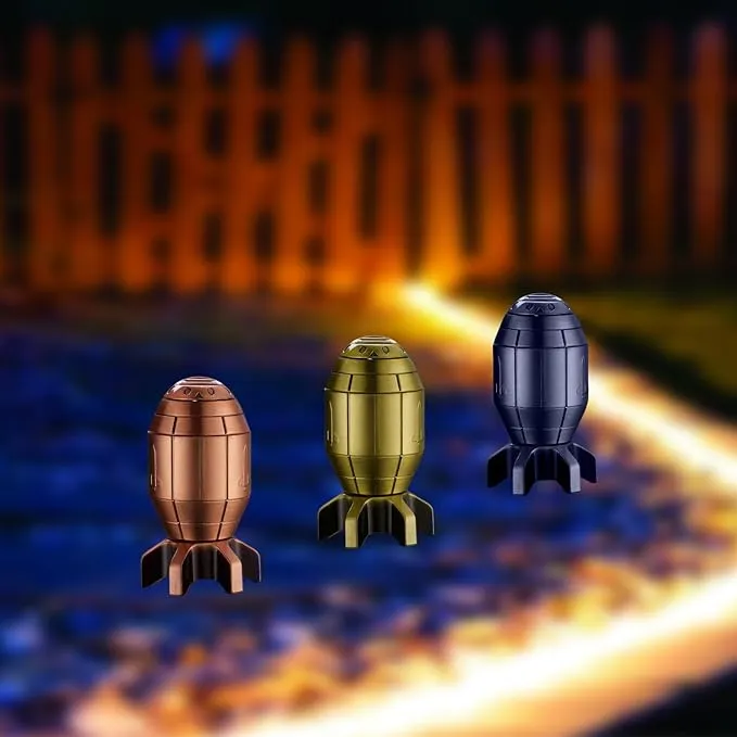 Funny Torch Lighter, Refillable Jet Lighters, Unique Gifts for Men, Halloween Candle Camping BBQ(No Butane Fuel) (Red Copper)