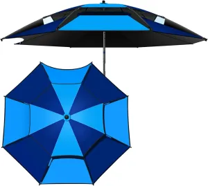 Garden Parasol,Fishing Parasol Umbrella Sun Shade Shelter - with Fishing Accessories - Garden Umbrellas Rainproof - 99% Sunscreen Protection Used for Outdoor Camping Patio Beach Pool Golf