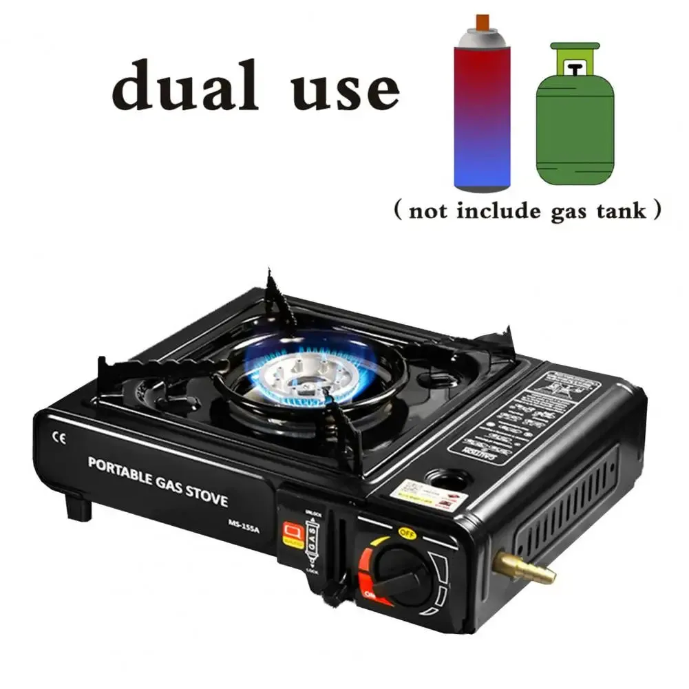 Gas Stove Burner Windproof Mini Camping Cooker