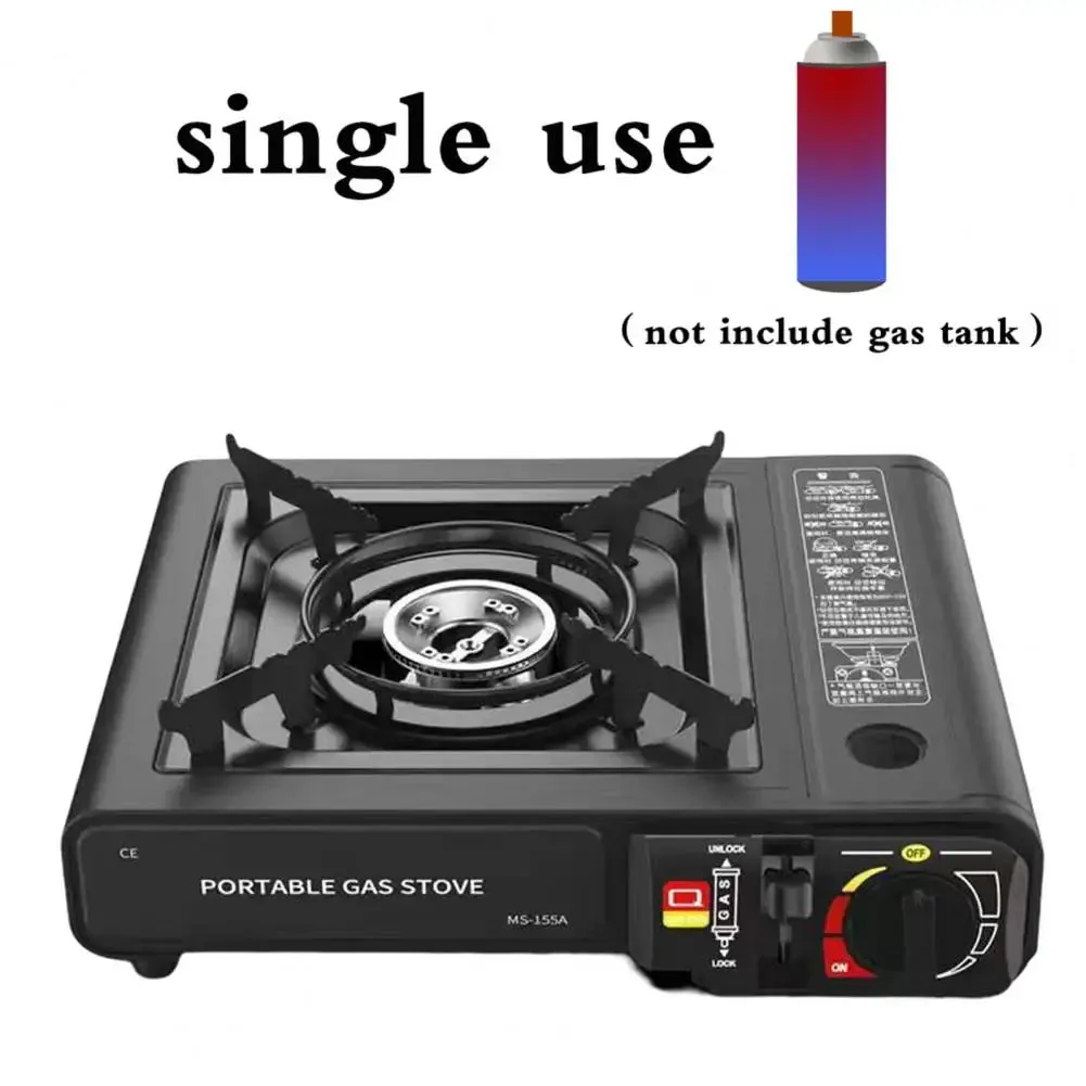 Gas Stove Burner Windproof Mini Camping Cooker