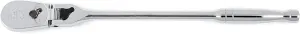 GEARWRENCH 1/2" Drive 84 Tooth Locking Flex Head Teardrop Ratchet 17" - 81362A-07